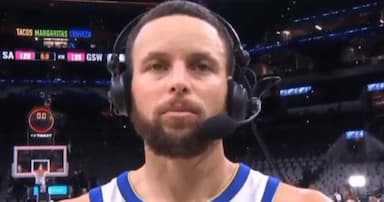 库里：文班带给你的盖帽挑战不合常理，我在奥运会就见过了-NBA新闻